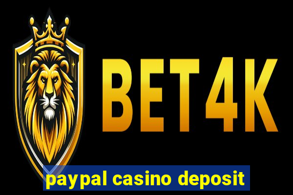 paypal casino deposit