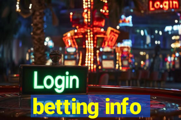 betting info