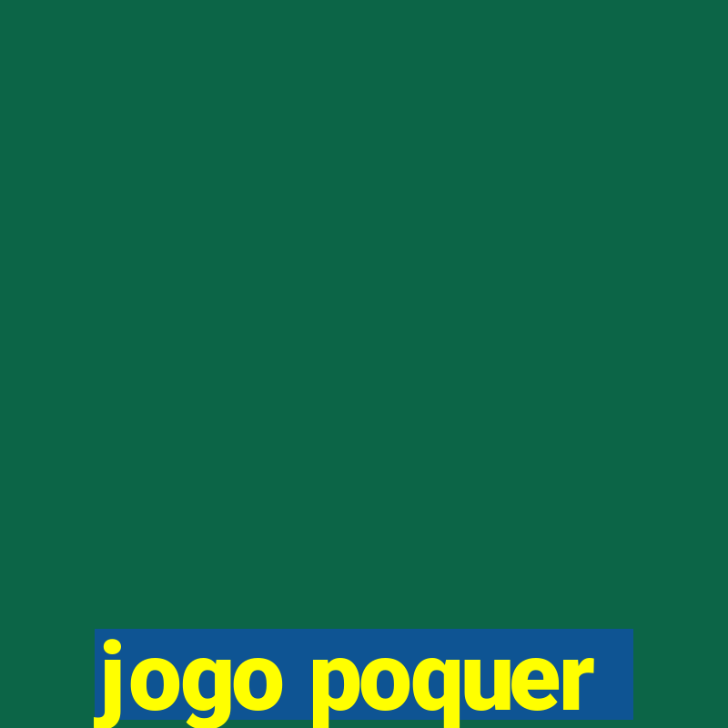 jogo poquer