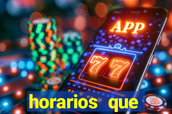 horarios que fortune tiger paga