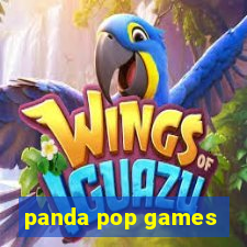 panda pop games