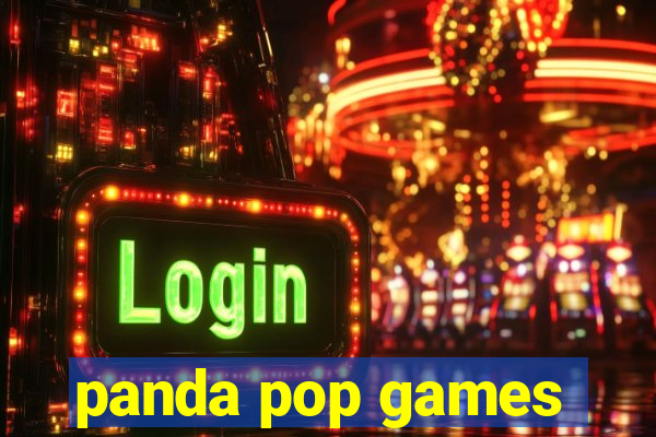 panda pop games