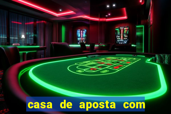 casa de aposta com b?nus de cadastro