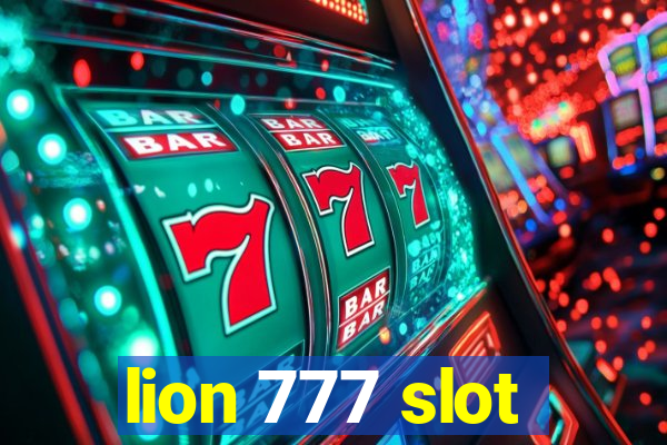 lion 777 slot