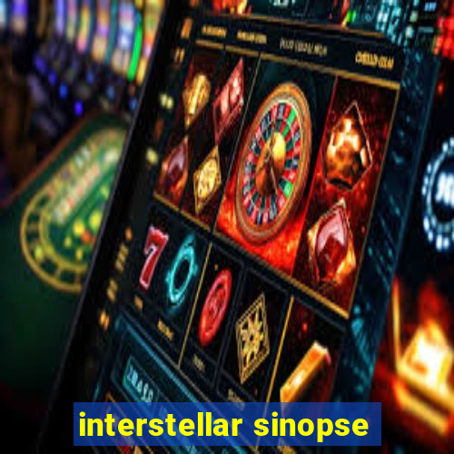 interstellar sinopse