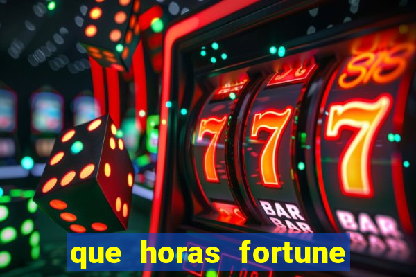 que horas fortune tiger paga