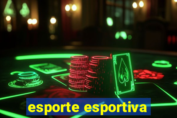 esporte esportiva