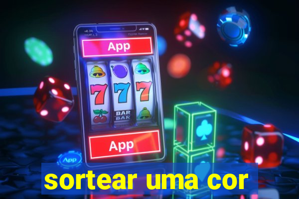 sortear uma cor