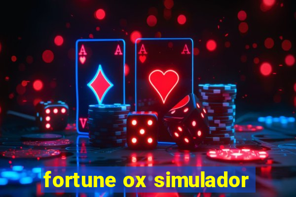 fortune ox simulador