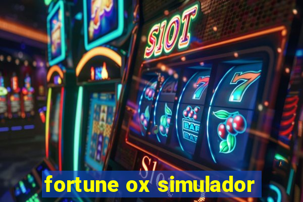 fortune ox simulador