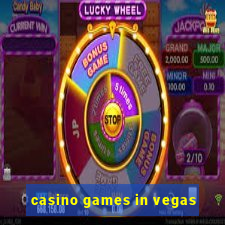 casino games in vegas