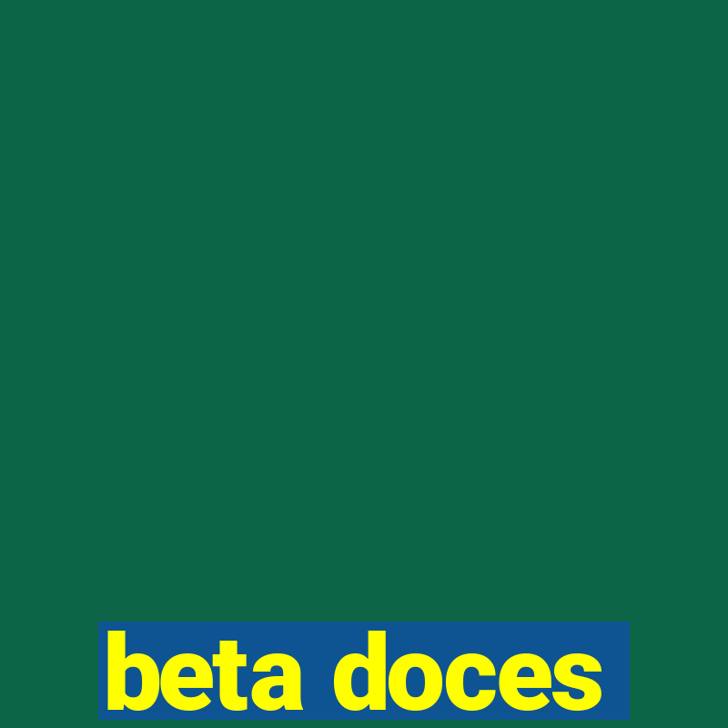 beta doces