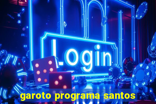 garoto programa santos