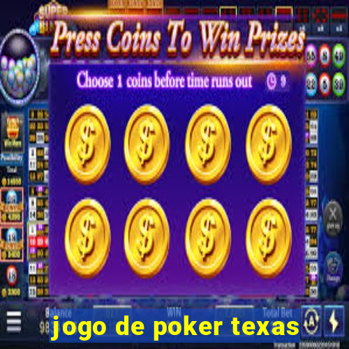 jogo de poker texas