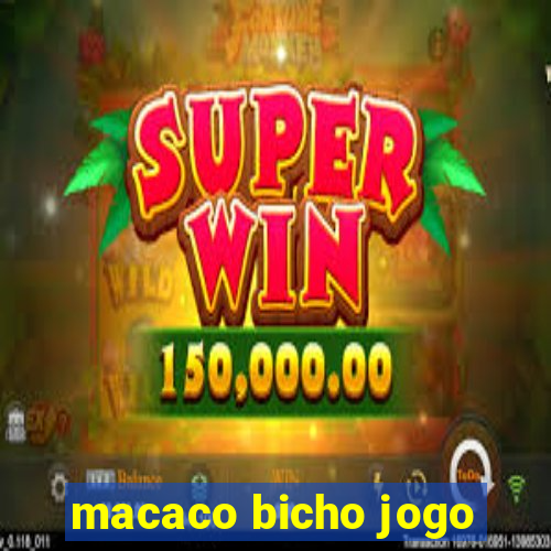 macaco bicho jogo