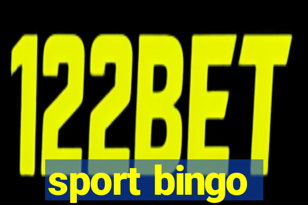 sport bingo