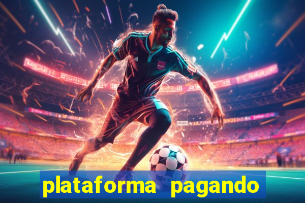 plataforma pagando fortune tiger