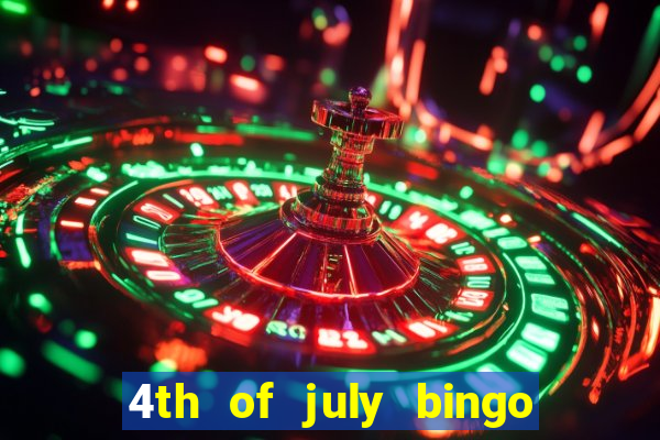 4th of july bingo cards printable free