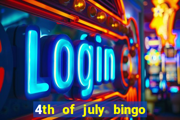 4th of july bingo cards printable free