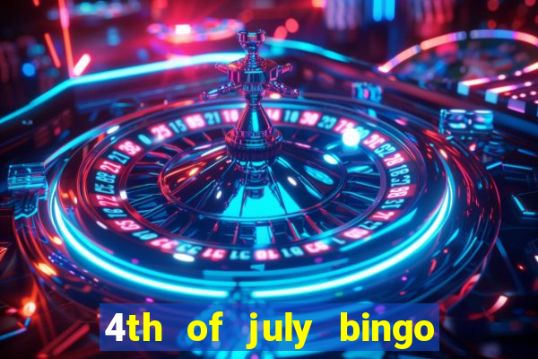 4th of july bingo cards printable free