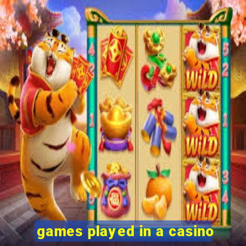 games played in a casino