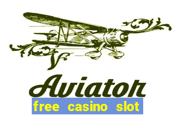 free casino slot games with bonus