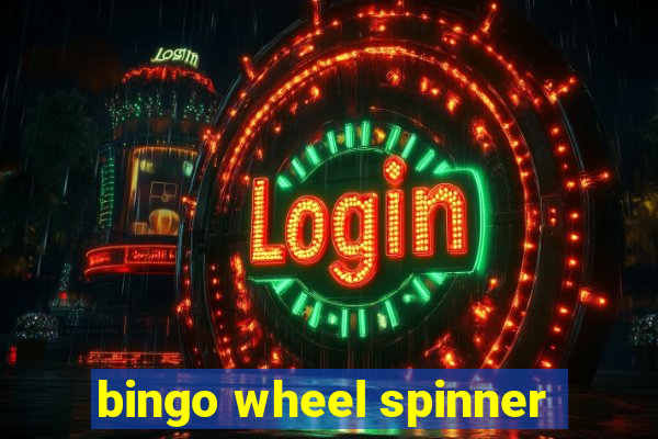 bingo wheel spinner