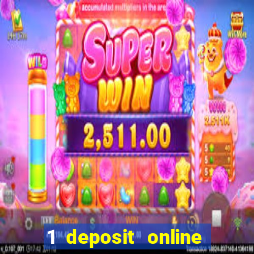 1 deposit online casino usa