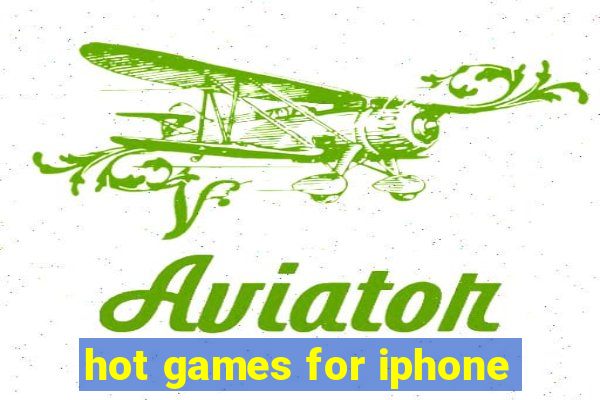 hot games for iphone