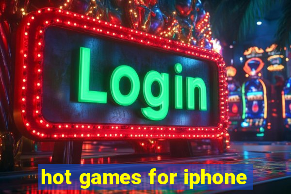 hot games for iphone