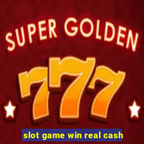 slot game win real cash