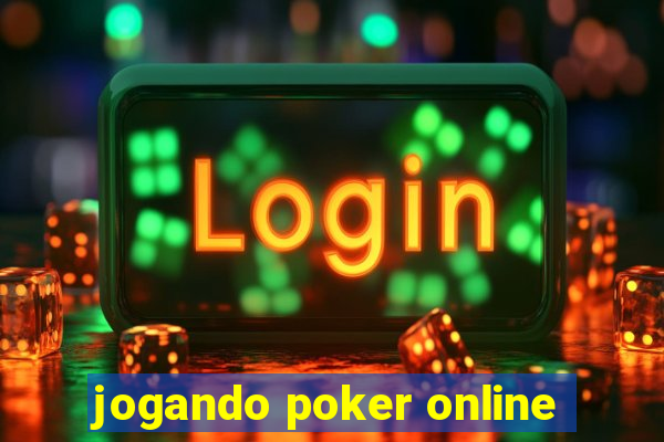 jogando poker online