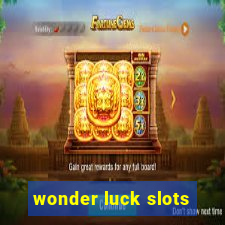 wonder luck slots