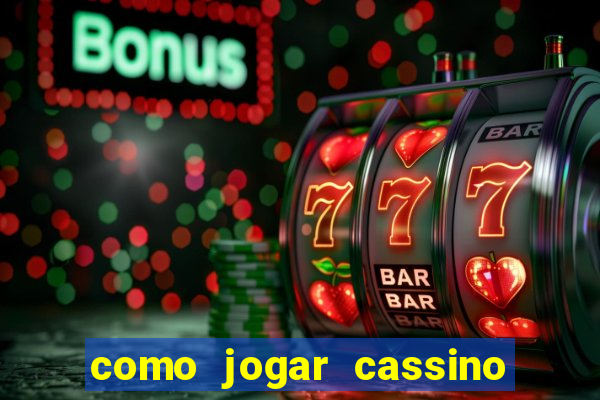 como jogar cassino na betano