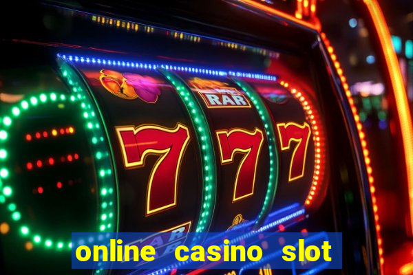 online casino slot machines real money