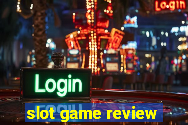 slot game review