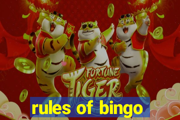 rules of bingo