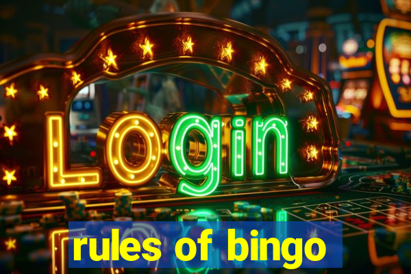 rules of bingo