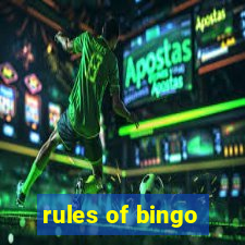 rules of bingo