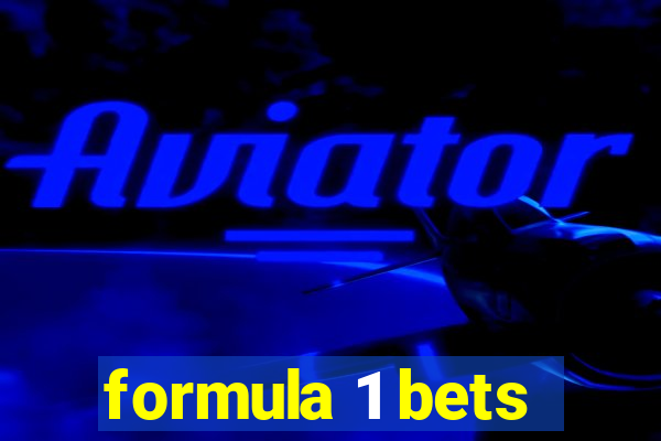 formula 1 bets