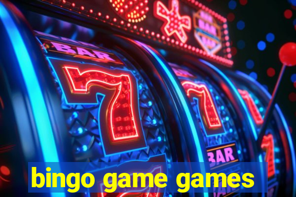 bingo game games