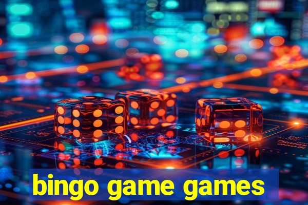 bingo game games