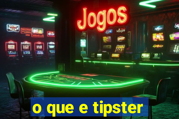 o que e tipster