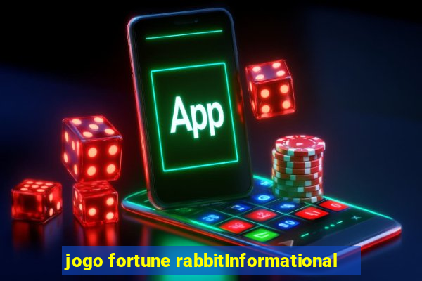 jogo fortune rabbitInformational