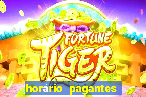 horário pagantes do rabbit