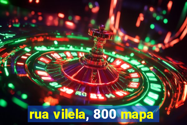 rua vilela, 800 mapa