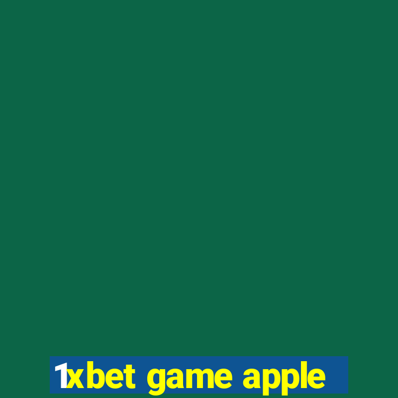 1xbet game apple