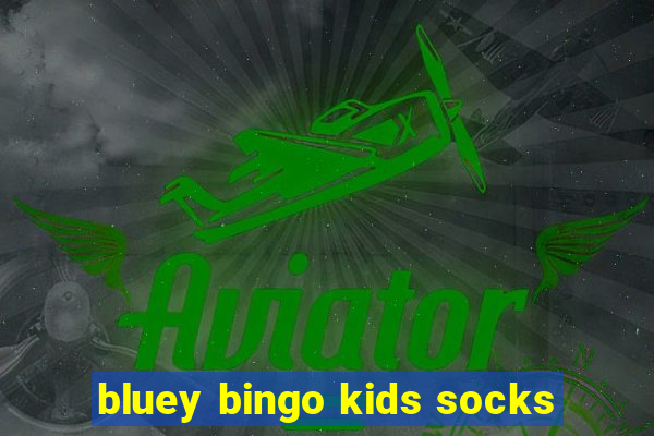 bluey bingo kids socks