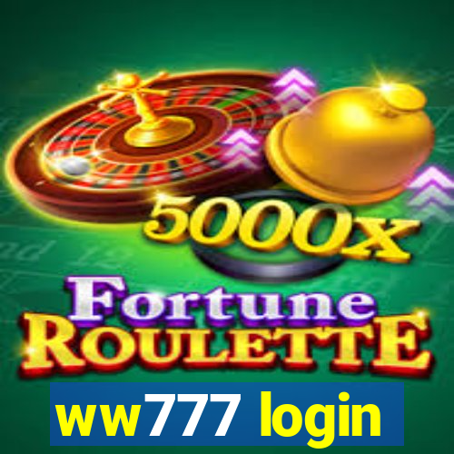 ww777 login