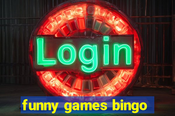 funny games bingo